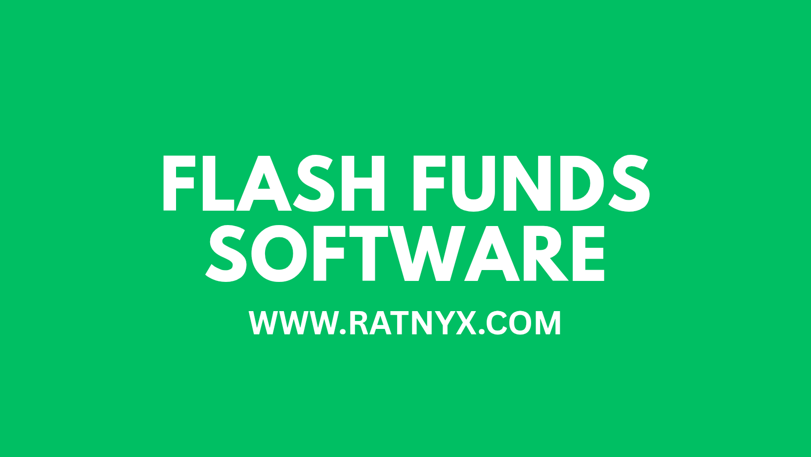 Flash Funds Software 2025
